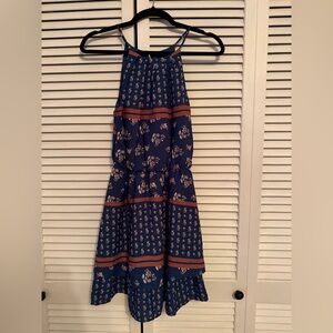 Blue Rain Elegant Blue Dress